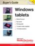 Windows tablets. Market forecast. Key trends Pricing guide. 12 export-ready suppliers. 12 trendy products
