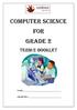 COMPUTER SCIENCE FOR GRADE 2