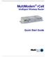 MultiModem rcell Intelligent Wireless Router. Quick Start Guide