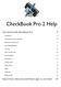 CheckBook Pro 2 Help