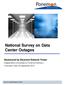 National Survey on Data Center Outages