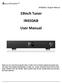 19inch Tuner IR43DAB User Manual
