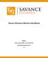 Savance Enterprise Webstore Help Manual