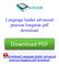 Language leader advanced. pearson longman pdf download