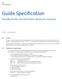 Guide Specification. Standby/Utility Parallel Power Generator Systems