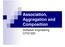 Association, Aggregation and Composition. Software Engineering CITS1220