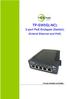 TP-SW5G(-NC) 5 port PoE Endspan (Switch) (Extend Ethernet and PoE) TYCON POWER SYSTEMS