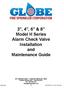 3, 4, 6 & 8 Model H Series Alarm Check Valve Installation and Maintenance Guide