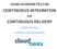 CONTINUOUS INTEGRATION CONTINUOUS DELIVERY