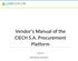 Vendor s Manual of the CIECH S.A. Procurement Platform