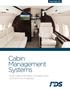 Smart Cabin CMS. Cabin Management Systems. Smart Cabin CMS Means Complete Cabin Control at Your Fingertips