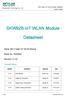 SKW92B IoT WLAN Module. Datasheet