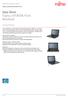Data Sheet Fujitsu LIFEBOOK A544 Notebook