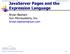 JavaServer Pages and the Expression Language
