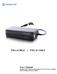 User s Manual Prudent Way Universal Notebook & LCD AC Power Adapter PWI-AC90LE, PWI-AC120LE