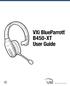 VXi BlueParrott B450-XT User Guide