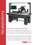 Workstations. Vibration Isolation Solutions