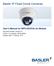 Basler IP Fixed Dome Cameras. User s Manual for BIP2-DXXXXc-dn Models