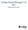 Colligo  Manager 5.4 SP1. Administrator s Guide
