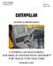 CATERPILLAR MONITORING AND DISPLAY SYSTEM WITH ADVISOR FOR TRACK-TYPE TRACTORS