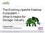 The Evolving Apache Hadoop Ecosystem What it means for Storage Industry