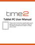 Tablet PC User Manual