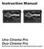 Uno Cinema Pro Duo Cinema Pro Professional Automotive Rear Seat Entertainment System