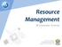 Resource Management IB Computer Science. Content developed by Dartford Grammar School Computer Science Department