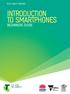 INTRODUCTION TO SMARTPHONES