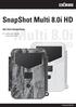 SnapShot Multi 8.0i HD