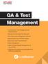 Comprehensive Test Management with Parametrization Manual and Automated Test Execution Test Case Library Management & Re-use Requirements Test