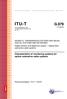 ITU-T G.979. Characteristics of monitoring systems for optical submarine cable systems