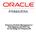 Oracle is a registered trademark of Oracle Corporation and/or its affiliates. Other names may be trademarks of their respective owners.
