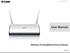 Version /15/2012. User Manual. Wireless N Quadband Home Router