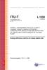 ITU-T L Energy efficiency metrics of a base station site