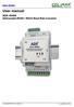 ADA-4040A. User manual ADA-4040A. Addressable RS485 / RS422 Baud Rate Converter. Copyright CEL-MAR sp.j. 1 io_ada-4040a_v4.