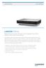 High-performance business VPN router with an integrated VDSL/ADSL2+ modem for secure multi-site networking