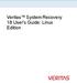 Veritas System Recovery 18 User's Guide: Linux Edition