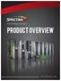 PRODUCT OVERVIEW SPECTRALOGIC.COM