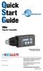Quick Start Guide. HMa. Plug-On Transmitter