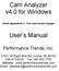 Cam Analyzer v4.0 for Windows. User s Manual