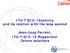 ITU-T Q13/15activity and its relation with the leap second. Jean-Loup Ferrant, ITU-T Q13/15 Rapporteur Calnex solutions