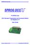 Pi-SPROG One. DCC Decoder Programmer and Command Station for Raspberry Pi. User Guide
