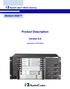 Media Gateway. Mediant Product Description. Version 6.6. Document # LTRT-92520