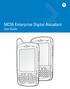 MC55 Enterprise Digital Assistant User Guide
