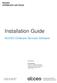 Installation Guide. ACCEO Childcare Services Software