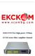 EDFA PON Port High-power 1550nm. XCOM series Fiber Amplifier Manual
