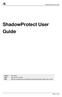ShadowProtect User Guide