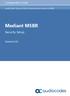 Mediant MSBR. Version 6.8. Security Setup. Configuration Guide. Version 6.8. AudioCodes Family of Multi-Service Business Routers (MSBR)