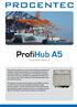 ProfiHub A5. 5 Channel DP Repeater